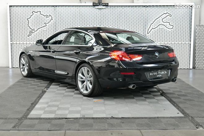BMW Serie 6 Gran Coupe F06 640d 313CH XDRIVE M SPORT Noir de 2014