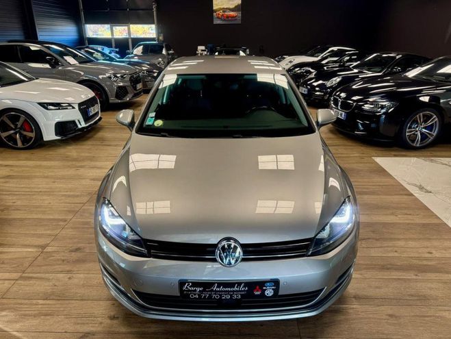 Volkswagen Golf VII 1.6 TDI 110 BLUEMOTION TECHNOLOGY MA Gris Clair Mtallis de 2017