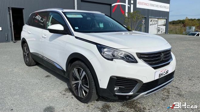 Peugeot 5008 GENERATION-II 1.5 BLUEHDI 130 ALLURE PAC Blanc de 2020