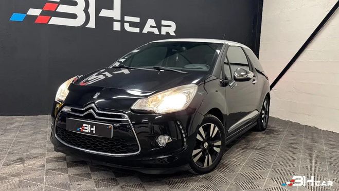 Cliquer pour voir la photo suivante Citroen DS 3 1.2 VTI 80 CHIC Noir de 2013
