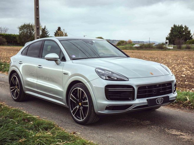 Porsche Cayenne III COUPE 4.0 V8 E-HYBRID 680 ch TURBO S Gris Dolomite mtallis de 2023