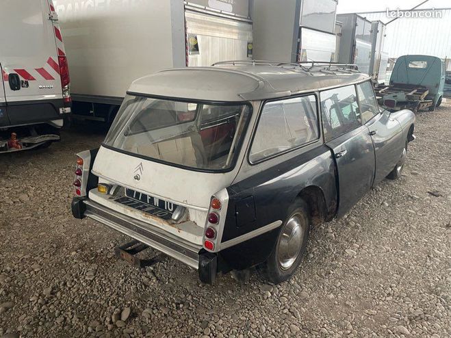 Citroen DS id19 break familial Gris de 1964