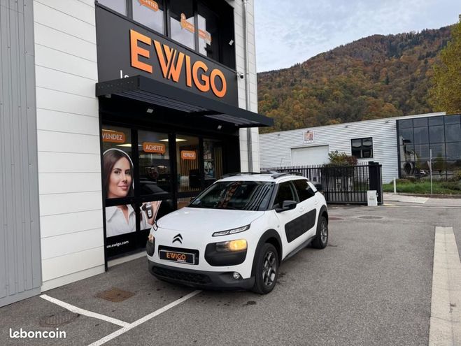 Citroen C4 Cactus 1.2 110CH SHINE BUSINESS RADAR DE RECUL Blanc de 2016