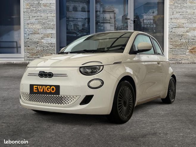 Cliquer pour voir la photo suivante Fiat 500 ELECTRIC 120 42KWH AUTONOMIE 320KMS ICON Blanc de 2021