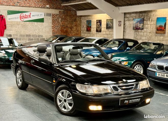 Saab 9 3 Cabriolet SE 2.0L 154 ch Automatique Cli Noir de 2000