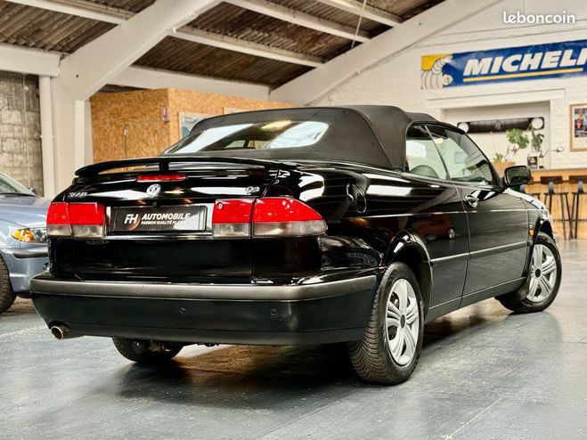 Saab 9 3 Cabriolet SE 2.0L 154 ch Automatique Cli Noir de 2000