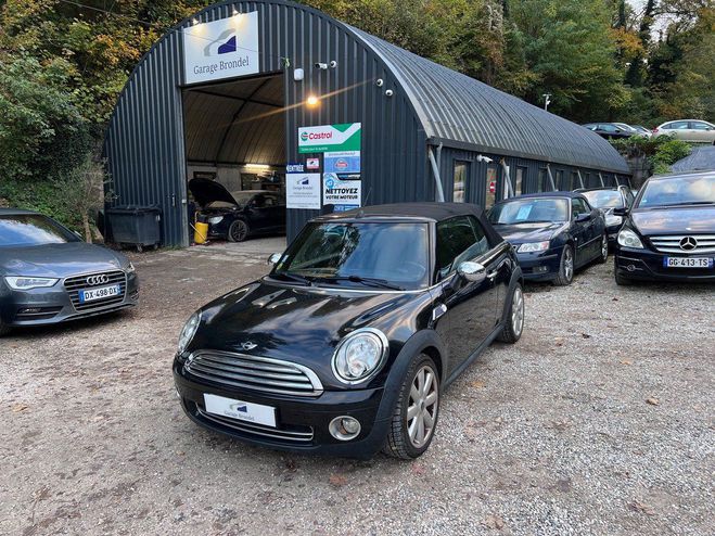 Mini One Cooper 1.6i 120cv (R57) Cabriolet Noir de 2010