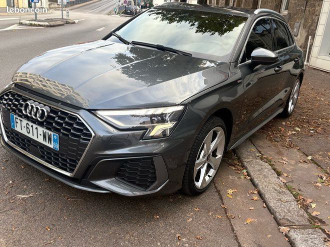 Audi A3 S Line 2.0 Tdi 150 cv 10-2020 Gris de 2020