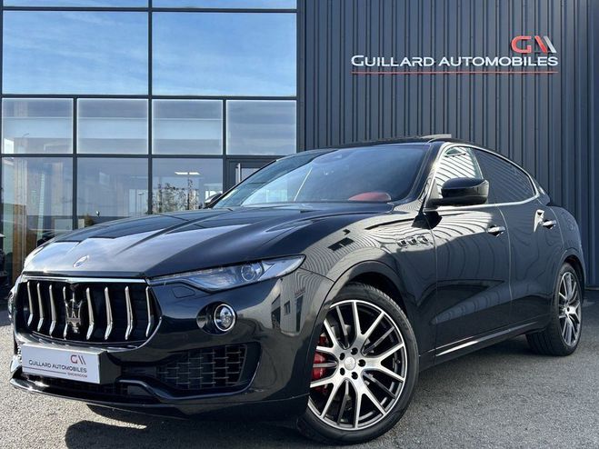 Cliquer pour voir la photo suivante Maserati Levante 3.0 V6 D 275ch BVA8 NOIR de 2016