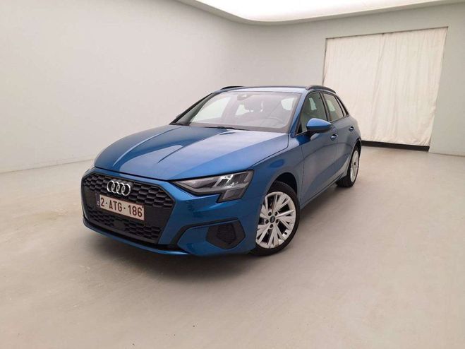 Audi A3 Sportback 30TFSI Stronic 17-CUIR-LED-NAV Bleu Mtallis de 