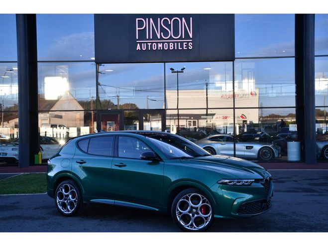 Cliquer pour voir la photo suivante Alfa romeo Tonale 1.5 mHEV - 160 VGT - BV TCT Tributo Ital VERT FONCE de 2024