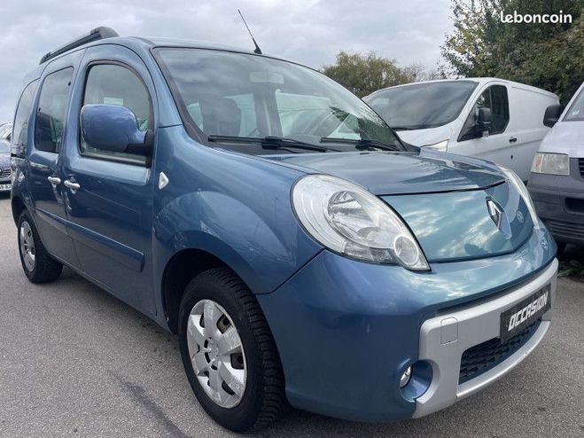 Cliquer pour voir la photo suivante Renault Kangoo II 1.6 16V 105CH PRIVILEGE Bleu de 2012