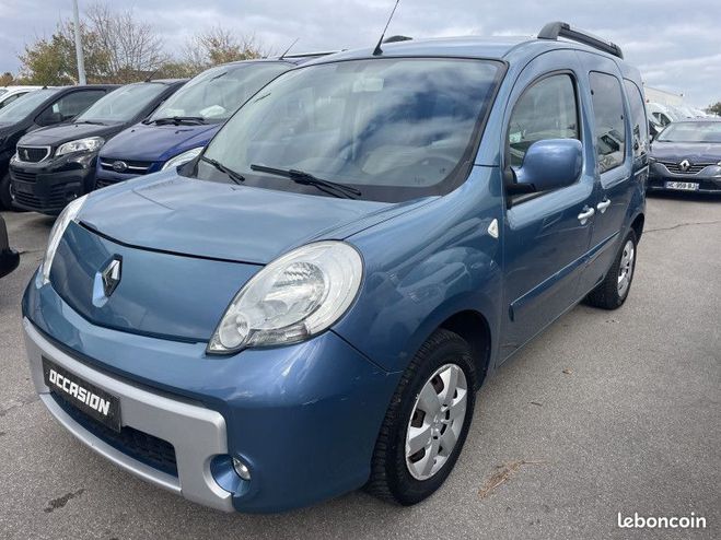 Renault Kangoo II 1.6 16V 105CH PRIVILEGE Bleu de 2012