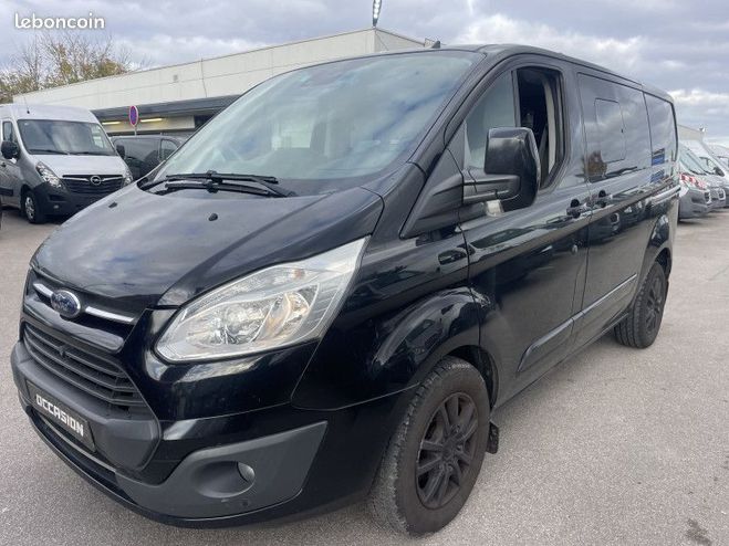 Cliquer pour voir la photo suivante Ford Custom TRANSIT FG 290 L1H1 2.0 TDCI 170 CABINE Noir de 2017