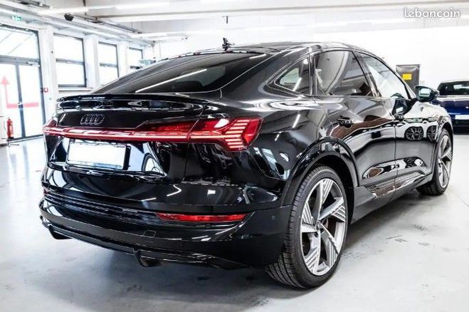 Audi e-tron SPORTBACK 50 S LINE 313cv 22500 kms 03-2 Noir de 2022