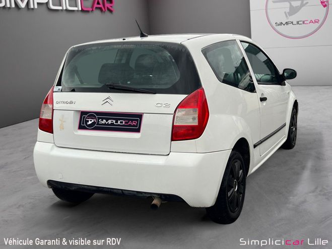 Citroen C2 1.4 HDi Blanc de 2008