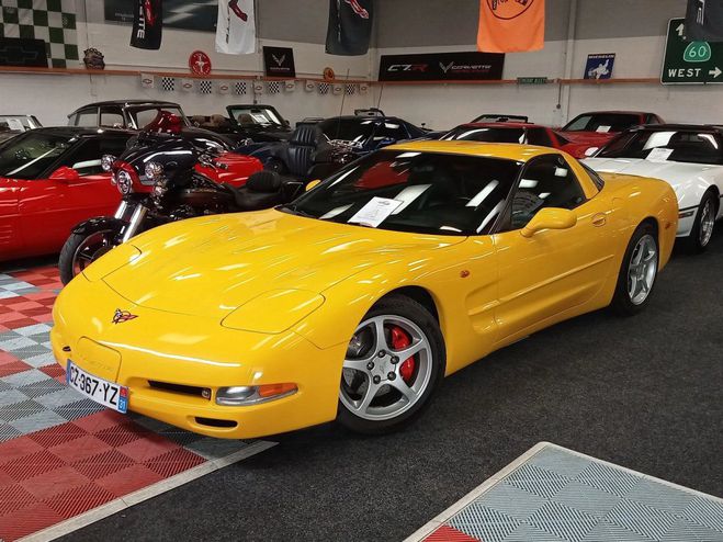 Cliquer pour voir la photo suivante Chevrolet Corvette C5 coupe 2002 Millenium Yellow. de 2002