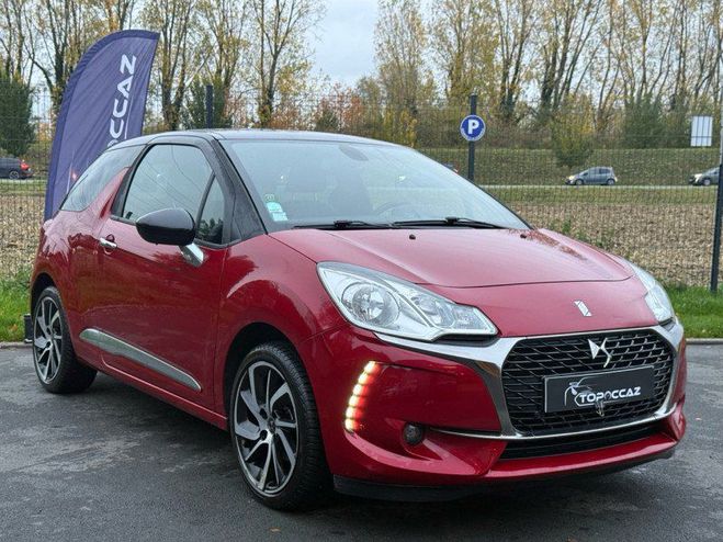Citroen DS3 DS 3 1.6 HDI 100CH SPORT CHIC * GPS * 20 ROUGE de 2018