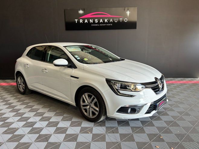 Cliquer pour voir la photo suivante Renault Megane IV BERLINE dCi 110 Energy EDC Zen Blanc de 2018