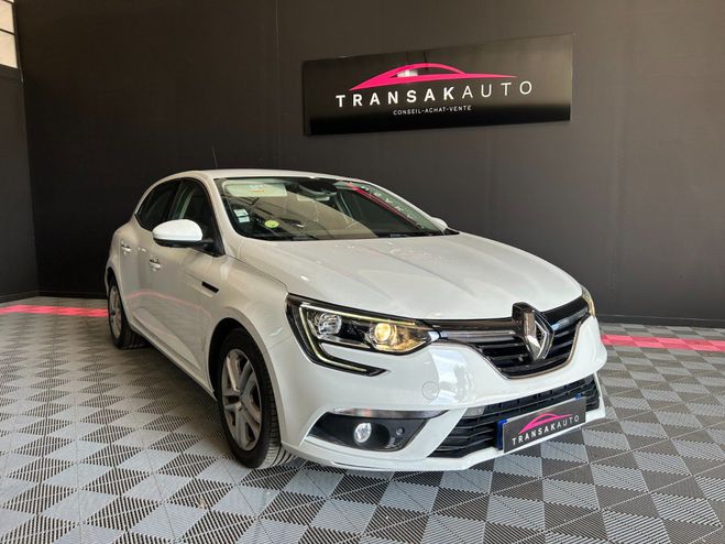 Renault Megane IV BERLINE dCi 110 Energy EDC Zen Blanc de 2018