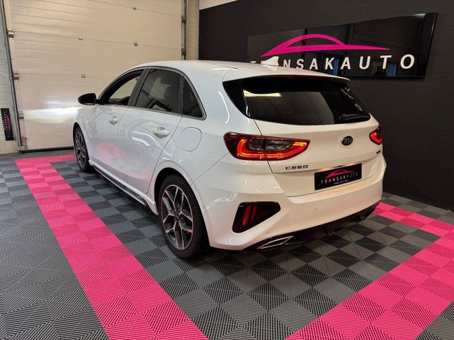 Kia Ceed d CEED 1.6/136 ch/GT Line/GPS/CAM DE REC Blanc de 2020