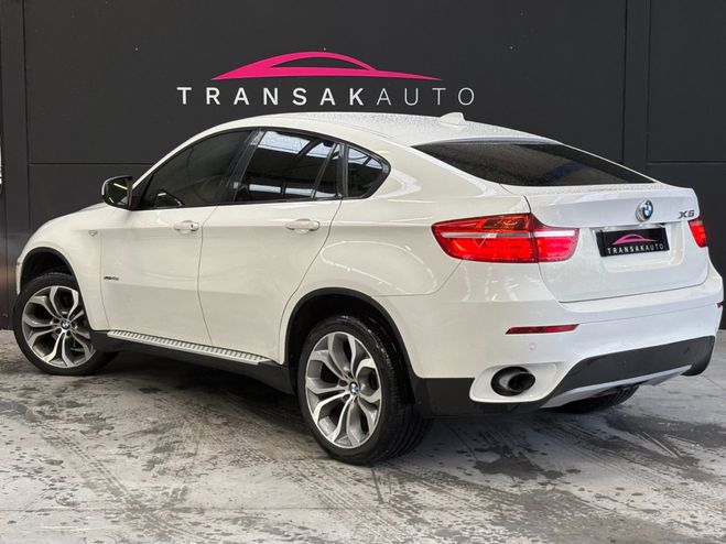 BMW X6 E71 LCI xDrive 40d 306ch - CAMERA - AFFI Blanc de 2012