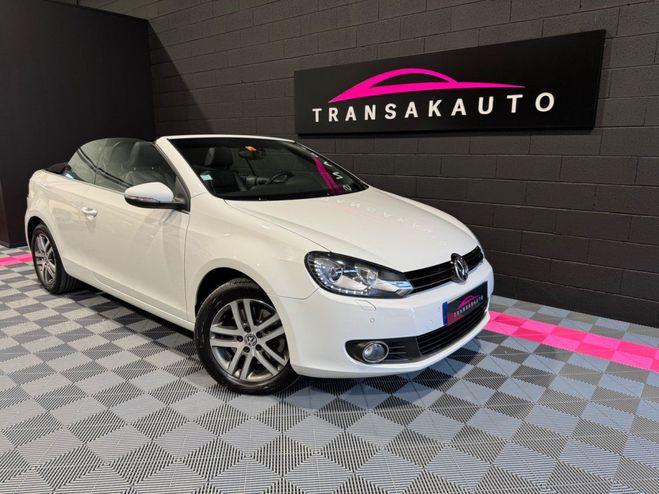 Cliquer pour voir la photo suivante Volkswagen Golf CABRIOLET 1.4 TSI 160ch Carat Edition Blanc de 2011