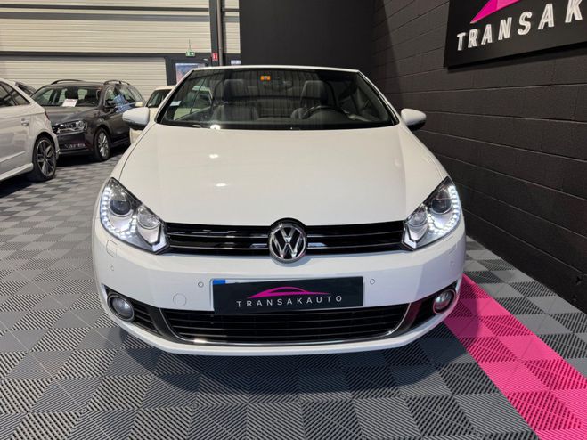 Volkswagen Golf CABRIOLET 1.4 TSI 160ch Carat Edition Blanc de 2011