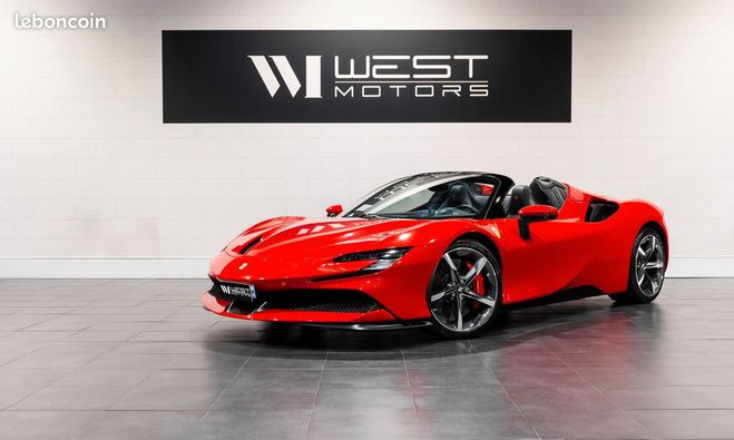 Cliquer pour voir la photo suivante Ferrari SF90 Stradale Spider 1°MAIN FRANÇAISE ? Carbone Lift C Rouge de 2022