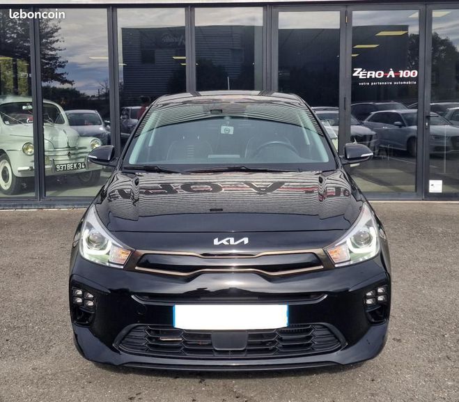 Kia Rio IV 1.0 T-GDI Bote Auto 101 cv Carplay-A Noir de 2023