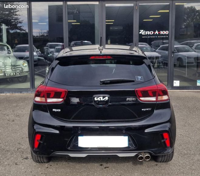 Kia Rio IV 1.0 T-GDI Bote Auto 101 cv Carplay-A Noir de 2023