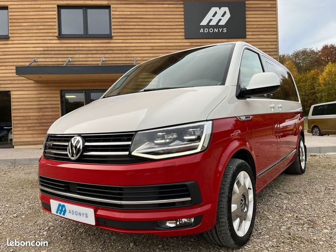 Volkswagen Multivan T6 TDI 204 DSG7 4-Motion Bulli Gnratio Rouge de 2017