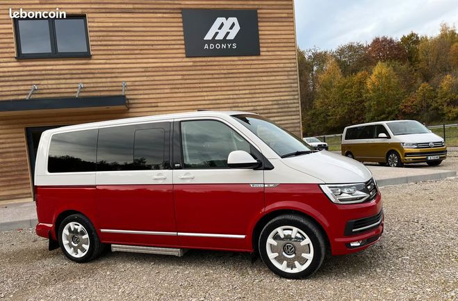 Volkswagen Multivan T6 TDI 204 DSG7 4-Motion Bulli Gnratio Rouge de 2017
