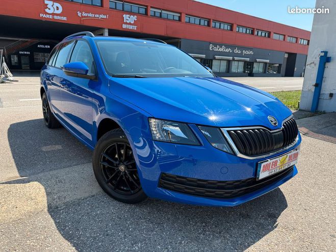 Cliquer pour voir la photo suivante Skoda Octavia 1.6 TDI 116ch SCR Active Euro6d-T 1ére M Bleu de 2019