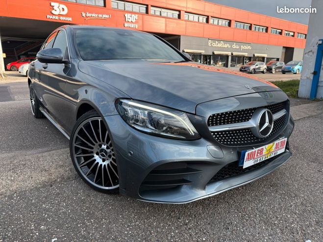 Cliquer pour voir la photo suivante Mercedes Classe C C220d 2.0 194ch AMG-Line Boite-Auto Full Gris de 2021