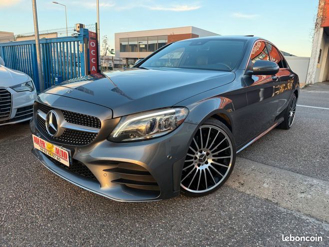 Mercedes Classe C C220d 2.0 194ch AMG-Line Boite-Auto Full Gris de 2021