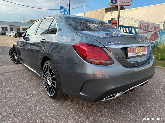 Mercedes Classe C C220d 2.0 194ch AMG-Line Boite-Auto Full Gris de 2021
