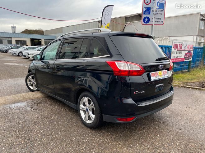 Ford grand C Max II 1.6i 125 CH TREND UEFA 7 PLACES Noir de 2012