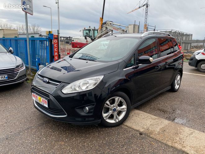 Ford grand C Max II 1.6i 125 CH TREND UEFA 7 PLACES Noir de 2012