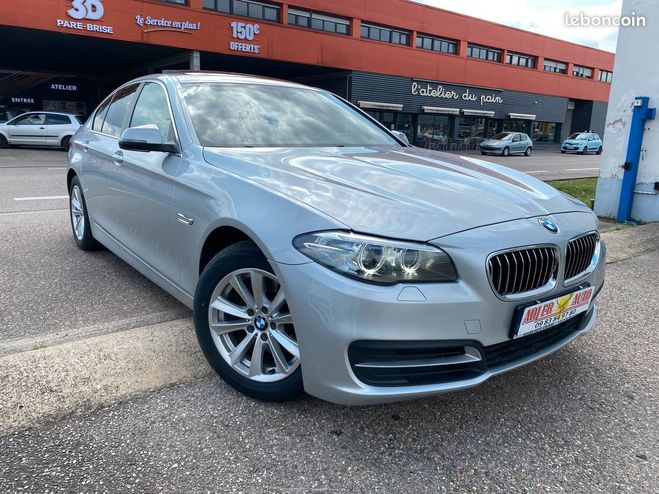 Cliquer pour voir la photo suivante BMW Serie 5 (F10) 520i 2.0i 184ch Pack Luxe BV6 1ére Gris de 2014