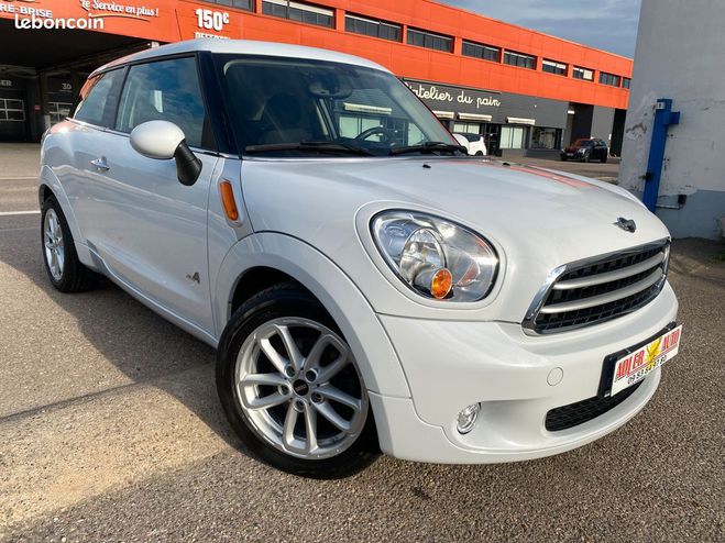 Mini Paceman R61 2.0L COOPER D 112ch PACK CHILI ALL4  Blanc de 2016