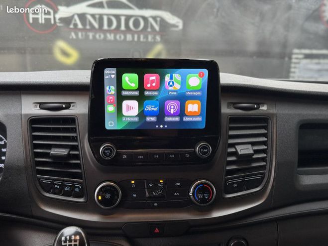 Ford Custom TRANSIT FG 280 L1H2 2.0 ECOBLUE 130 HYBR Blanc de 2020