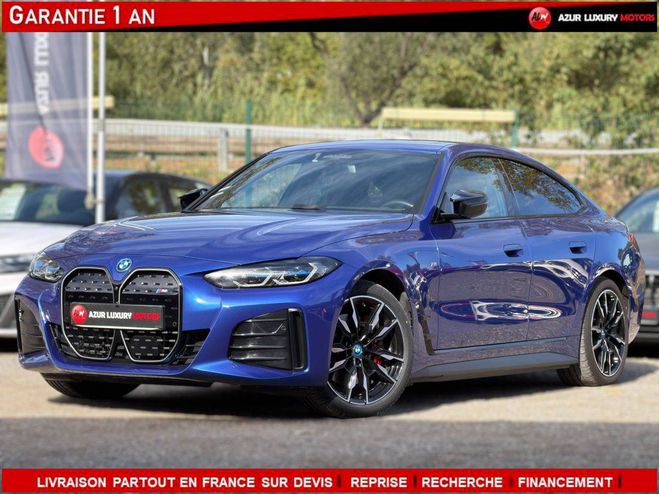 BMW i4 M50 544ch M Performance xDrive BLEU C de 2024