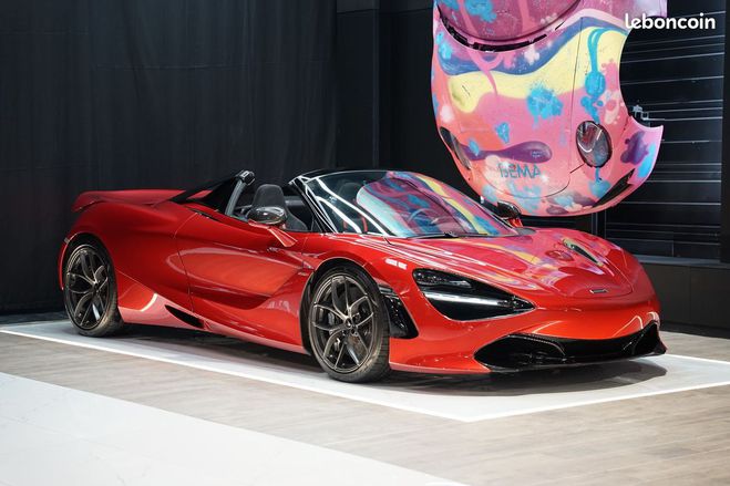 Cliquer pour voir la photo suivante Mclaren 720S SPIDER PERFORMANCE | Malus inclus MEMPHI Rouge de 2019