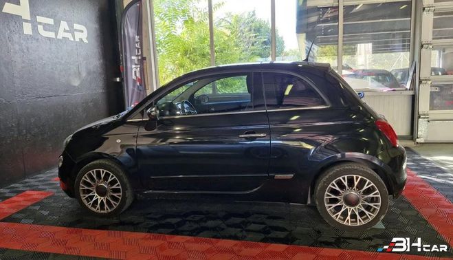 Fiat 500 1.2 70 LOUNGE DUALOGIC BVA START-STOP Noir de 2017