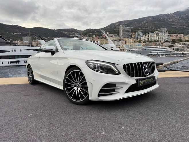 Cliquer pour voir la photo suivante Mercedes Classe C 220 cdi Cabriolet 220d Phase 2 / 9G-Tron Blanc de 2019