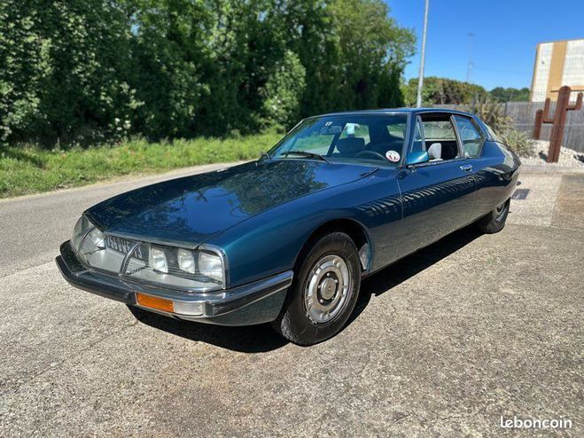 Citroen SM maserati v6 2.7 carburateur Bleu de 1970
