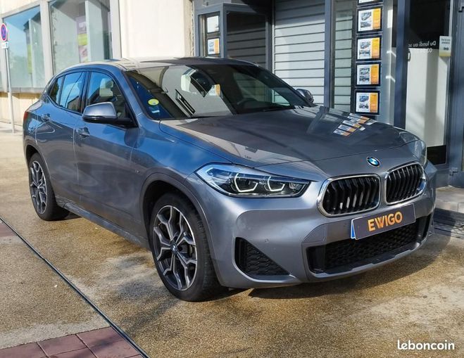 BMW X2 1.8 d 150ch m sport x sdrive bva sieges  Gris de 2022