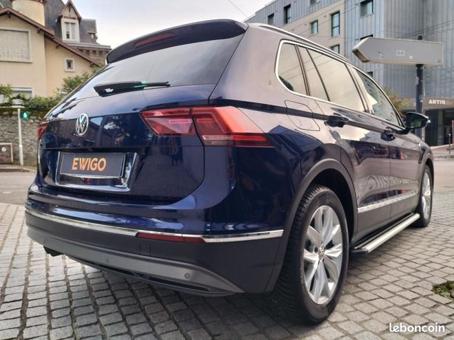 Volkswagen Tiguan 2.0 TDI 150 CARAT Toit Pano Apple-Carpla Bleu de 2019