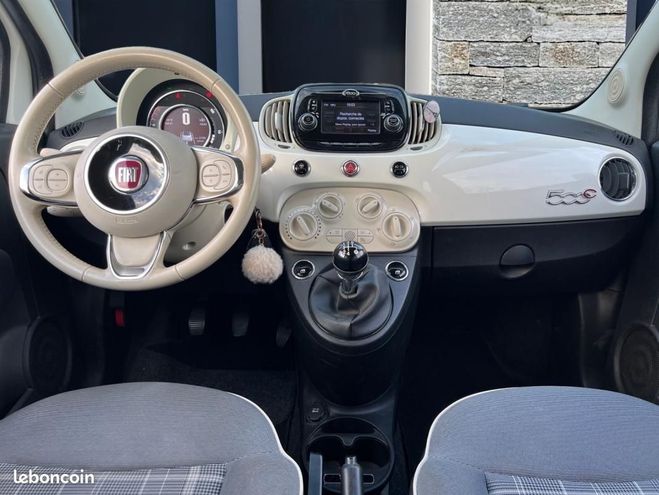 Fiat 500 C CABRIOLET 1.2 70 LOUNGE REVISION FAITE Beige de 2018